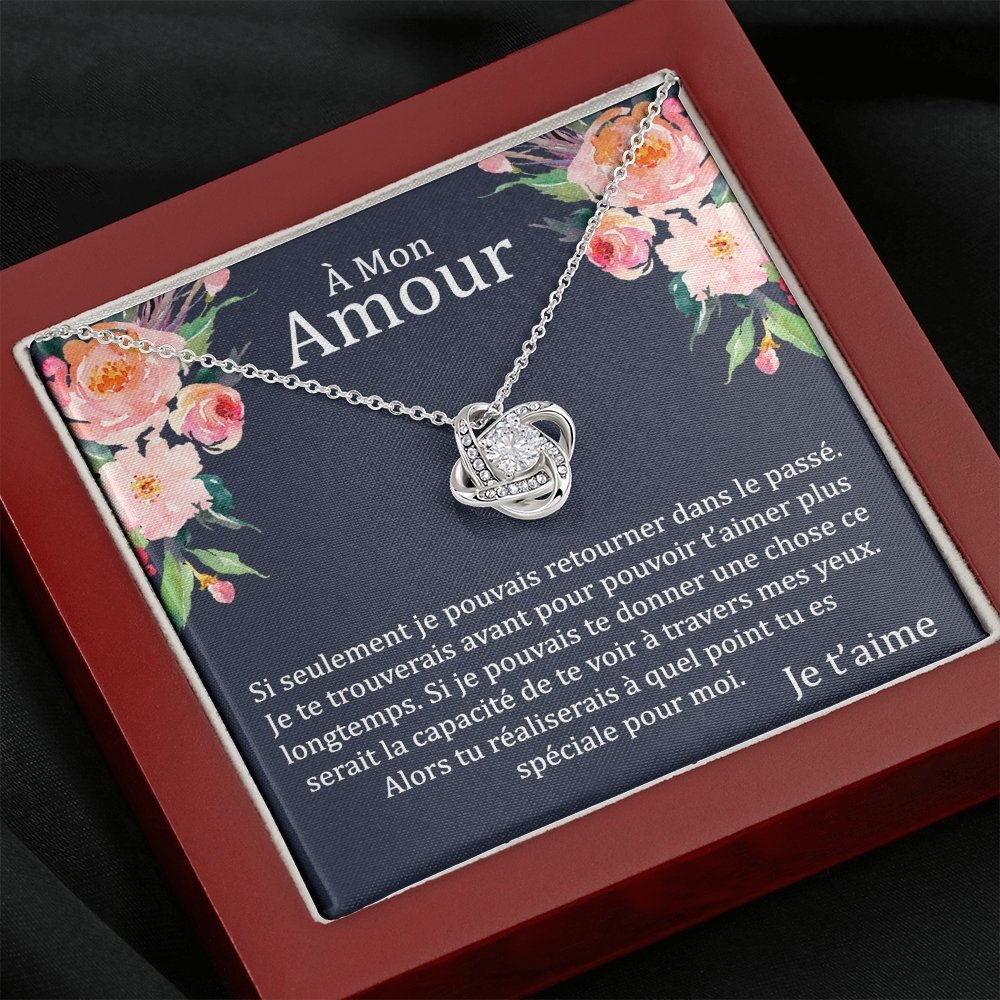 ETERNITY • Collier Déclaration d'amour Noeud d'Amour - Lehnaa