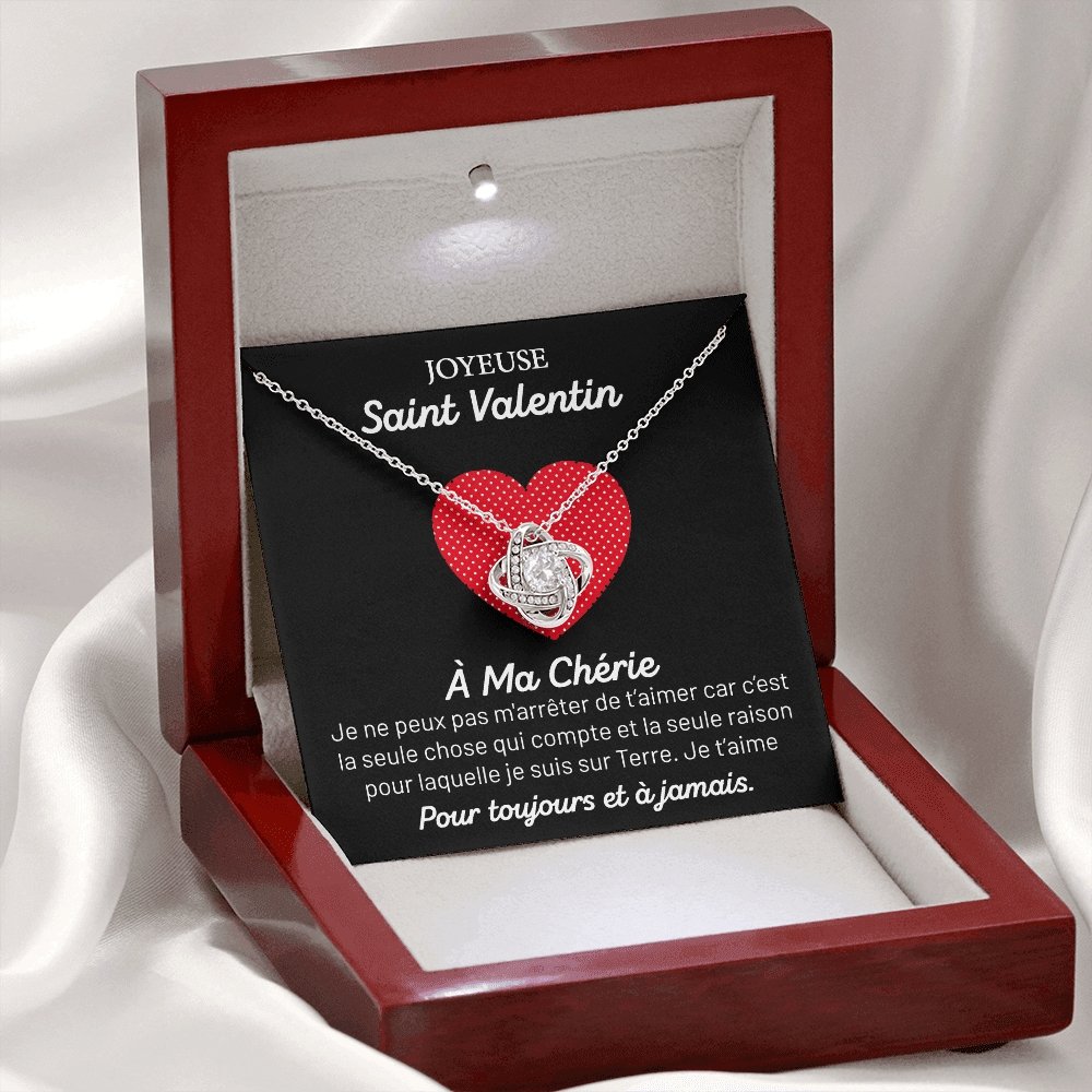 ETERNITY • Collier Saint Valentin Noeud d'Amour - Lehnaa