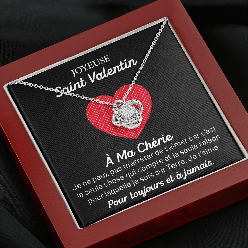 ETERNITY • Collier Saint Valentin Noeud d'Amour - Lehnaa