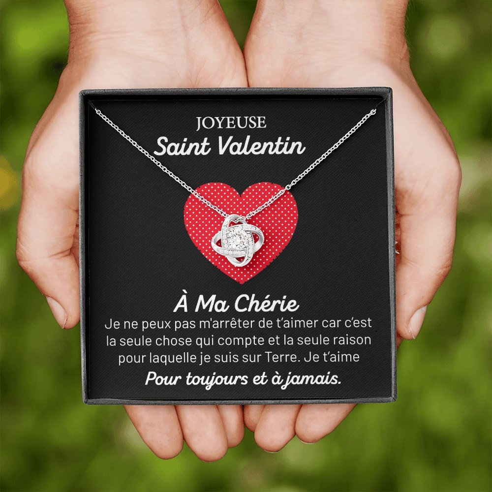 ETERNITY • Collier Saint Valentin Noeud d'Amour - Lehnaa