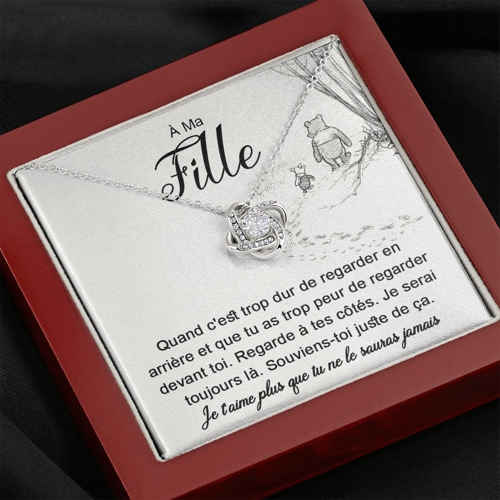 LINKY • Collier A Ma Fille Noeud d'Amour - Lehnaa