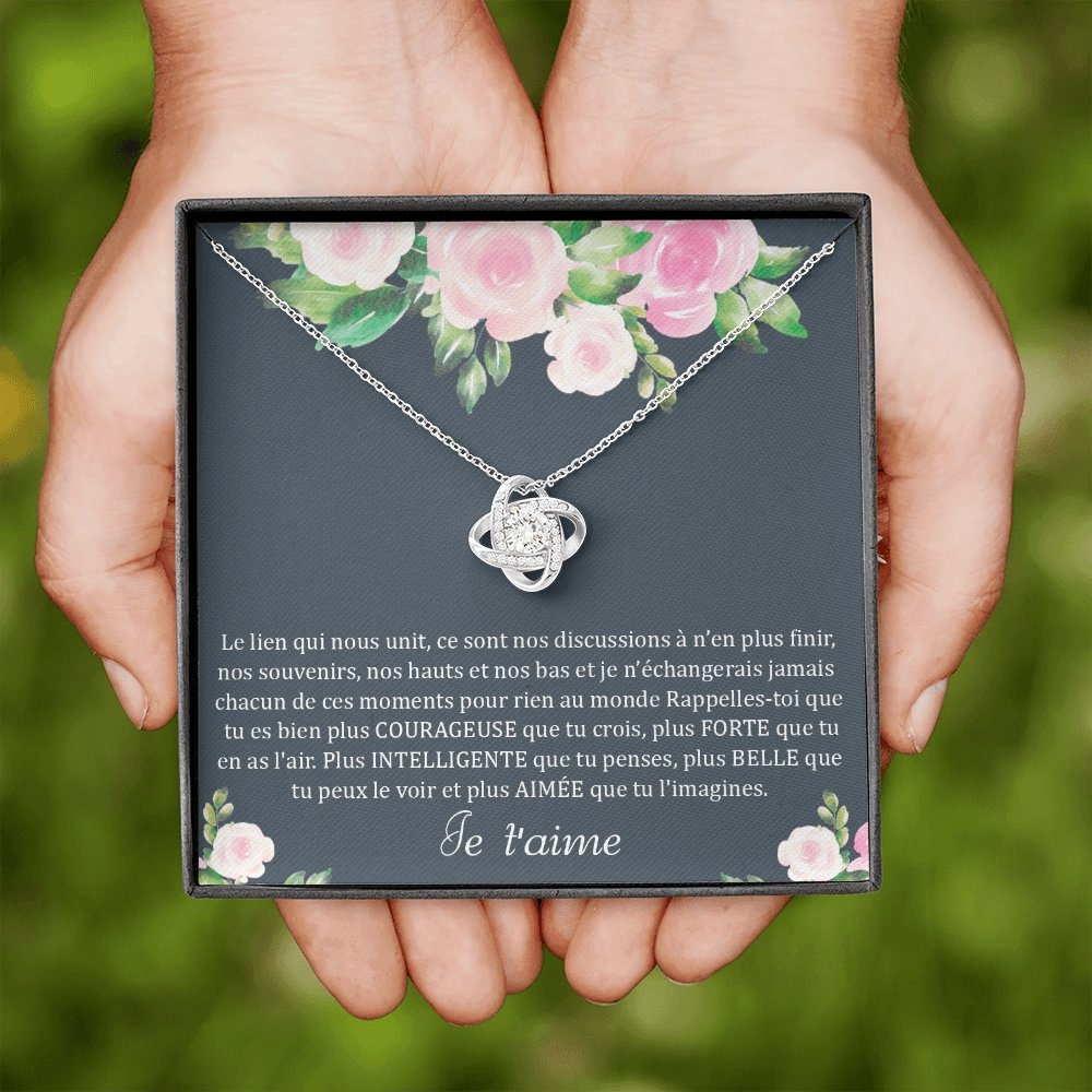 LINKY • Collier A Ma Fille Noeud d'Amour - Lehnaa