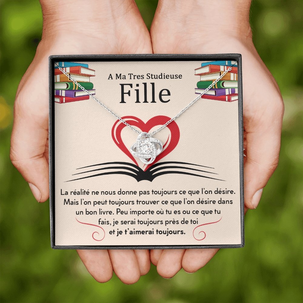 LINKY • Collier A Ma Fille Noeud d'Amour - Lehnaa