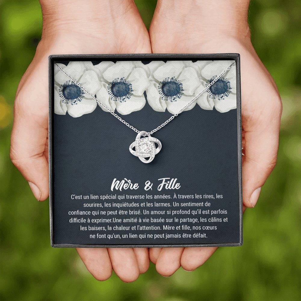 LINKY • Collier A Ma Fille Noeud d'Amour - Lehnaa