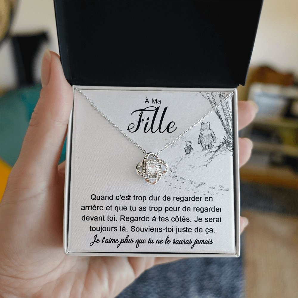 LINKY • Collier A Ma Fille Noeud d'Amour - Lehnaa