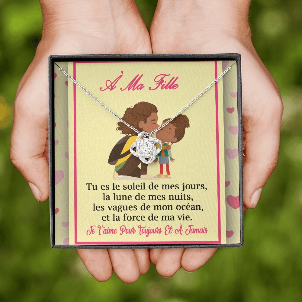 LINKY • Collier A Ma Fille Noeud d'Amour - Lehnaa