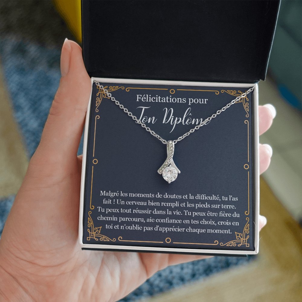 LINKY • Collier Félicitations Diplôme Fille Elixir - Lehnaa