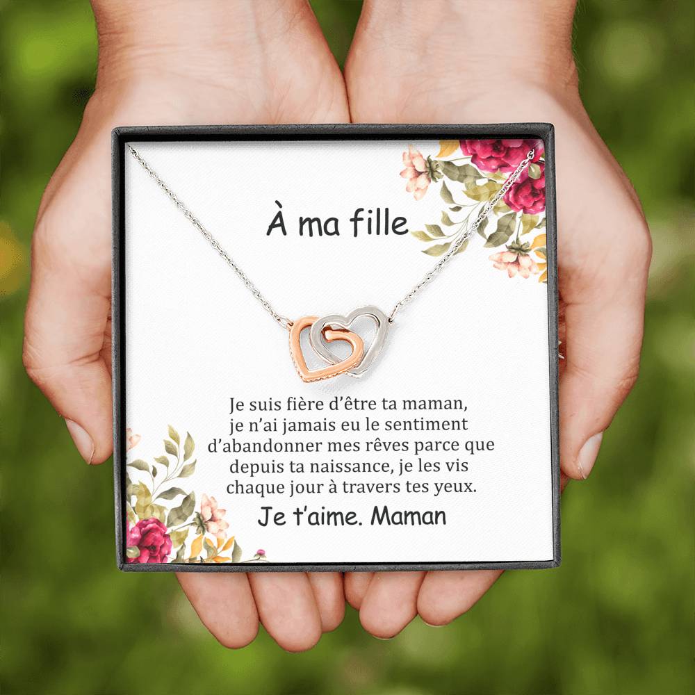 LINKY • Collier Mère-Fille Double Cœur - Lehnaa