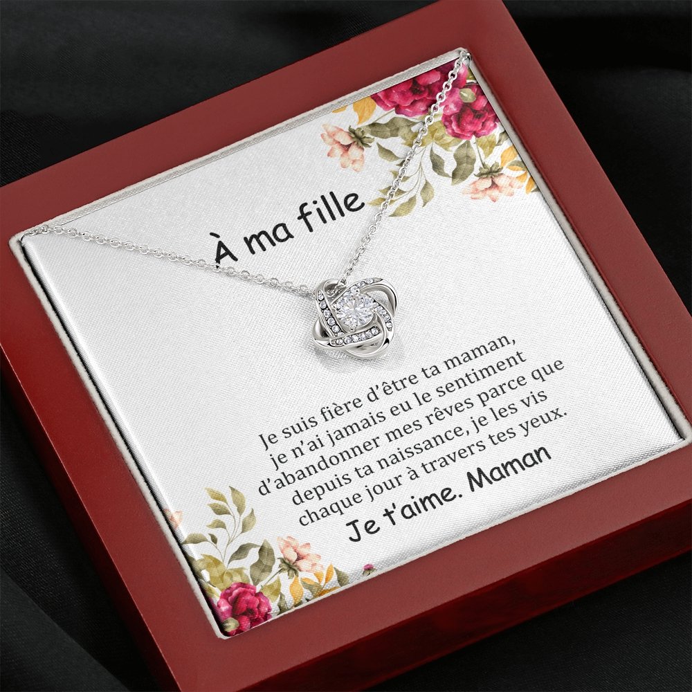 LINKY • Collier Mère-Fille Noeud d'Amour - Lehnaa