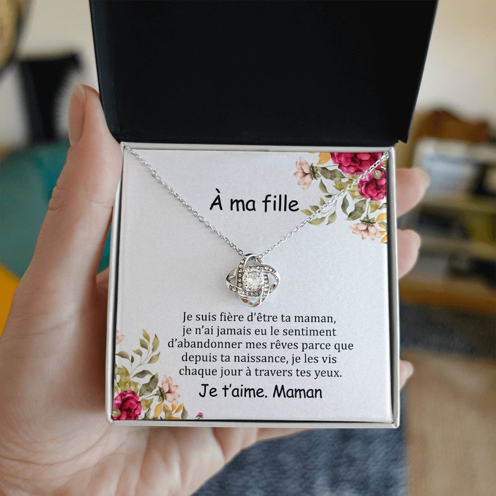 LINKY • Collier Mère-Fille Noeud d'Amour - Lehnaa