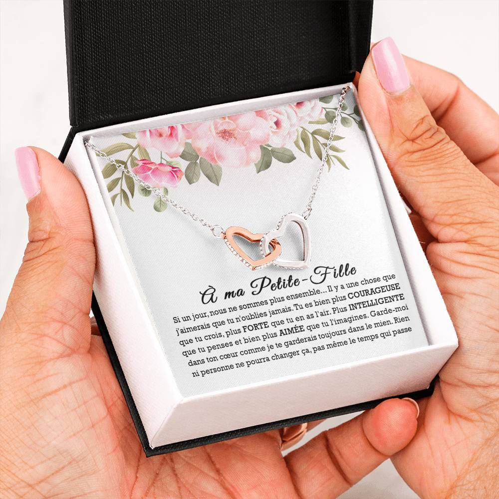 LINKY • Collier Petite-Fille Double Cœur - Lehnaa