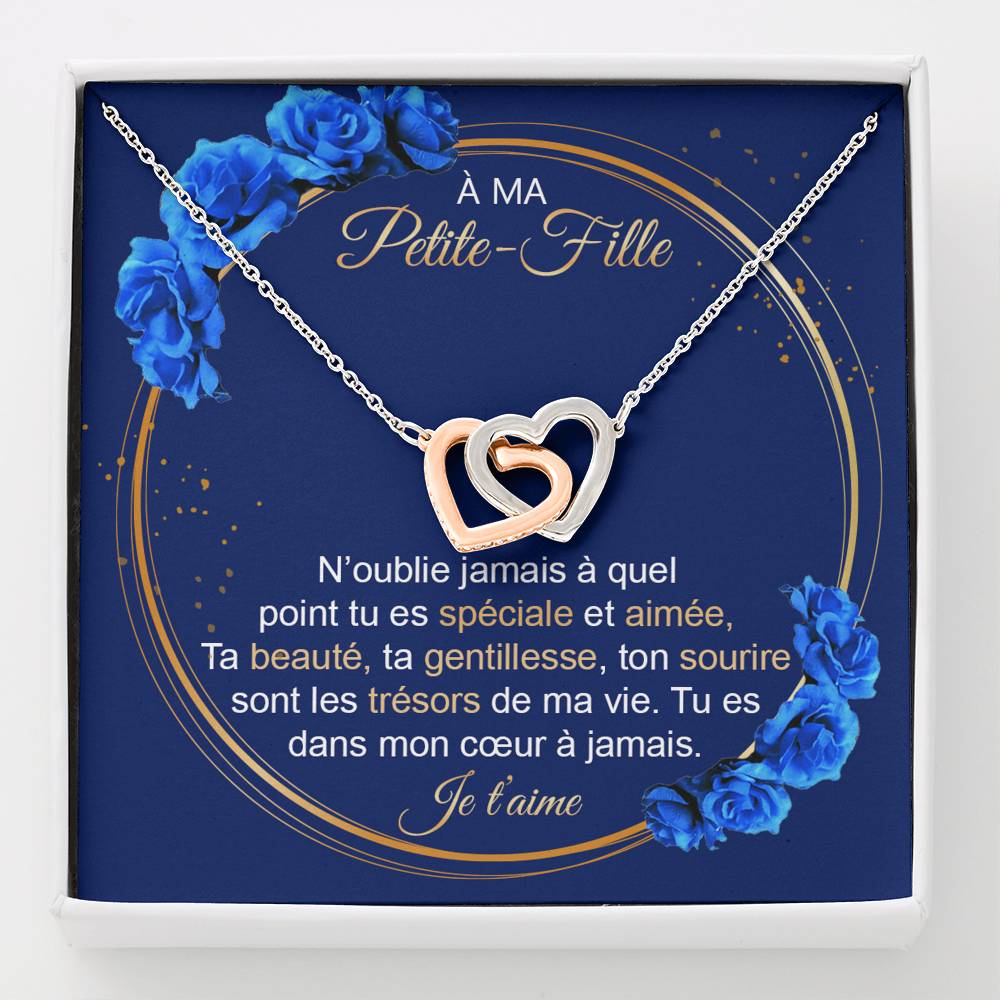 LINKY • Collier Petite-Fille Double Cœur - Lehnaa