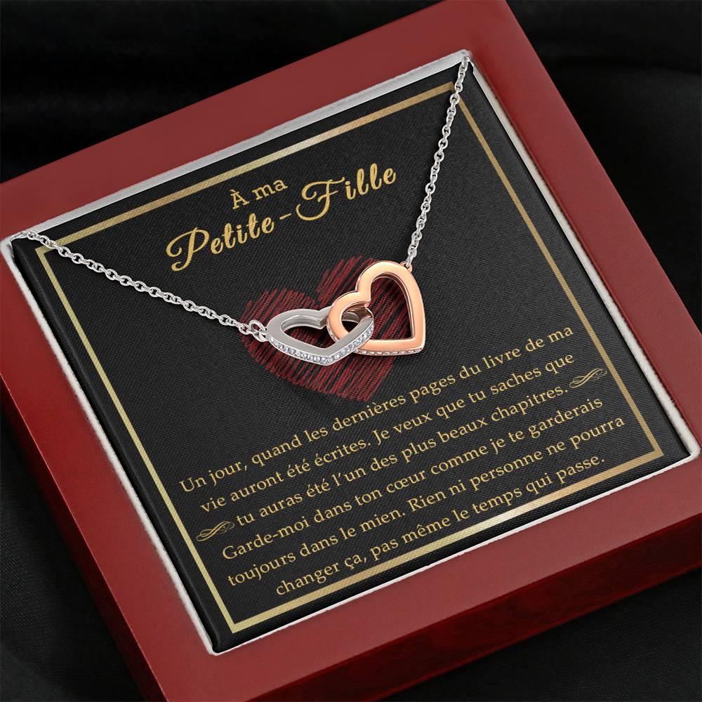 LINKY • Collier Petite-Fille Double Cœur - Lehnaa