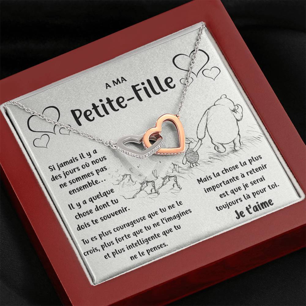 LINKY • Collier Petite-Fille Double Cœur - Lehnaa