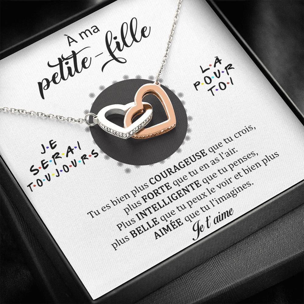 LINKY • Collier Petite-Fille Double Cœur - Lehnaa