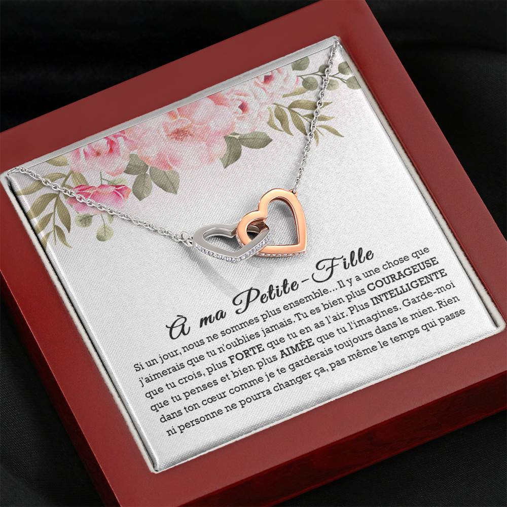 LINKY • Collier Petite-Fille Double Cœur - Lehnaa