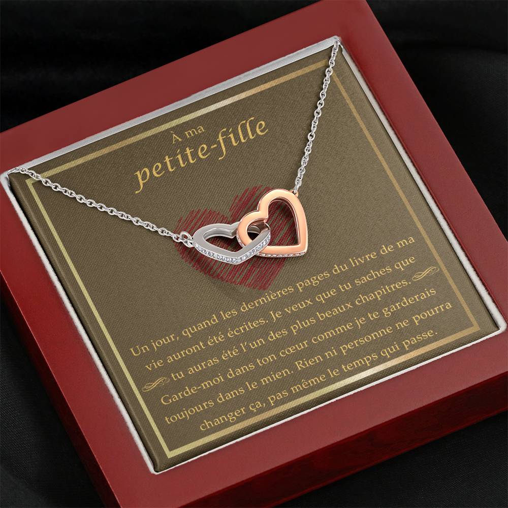 LINKY • Collier Petite-Fille Double Cœur - Lehnaa