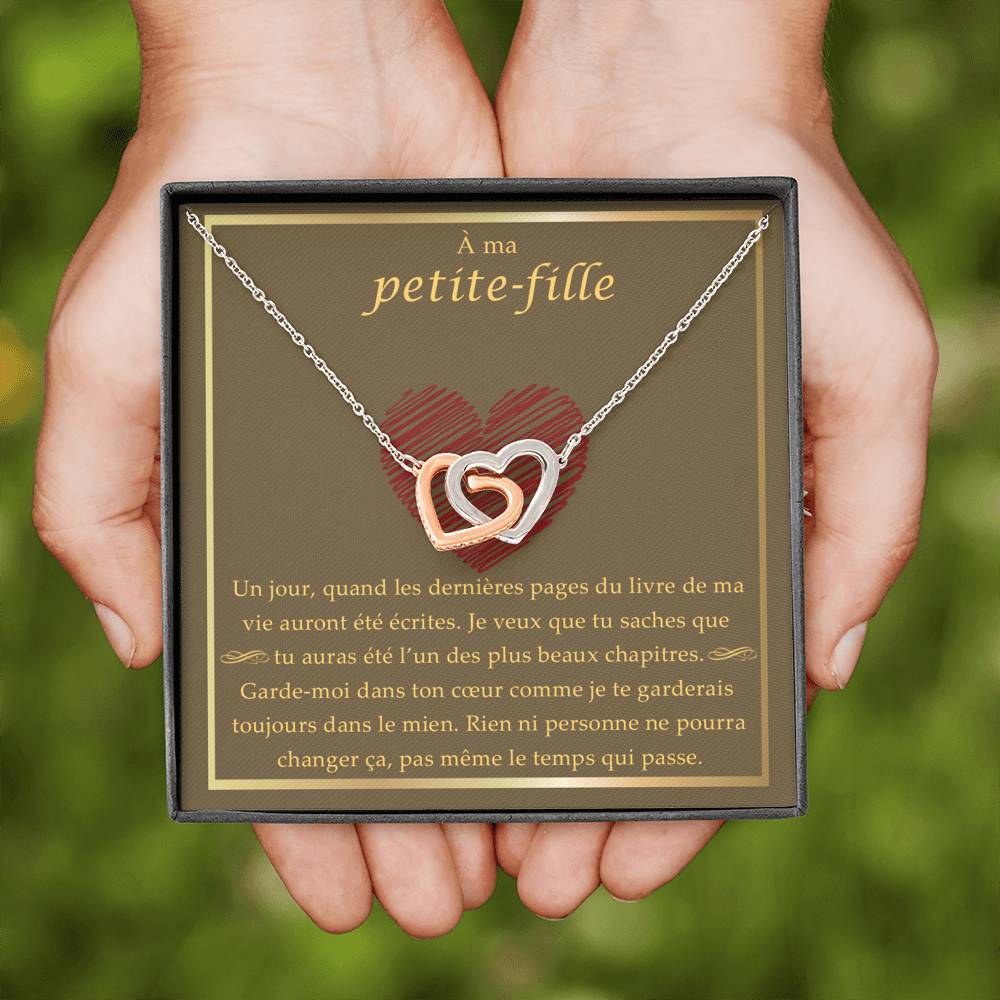 LINKY • Collier Petite-Fille Double Cœur - Lehnaa