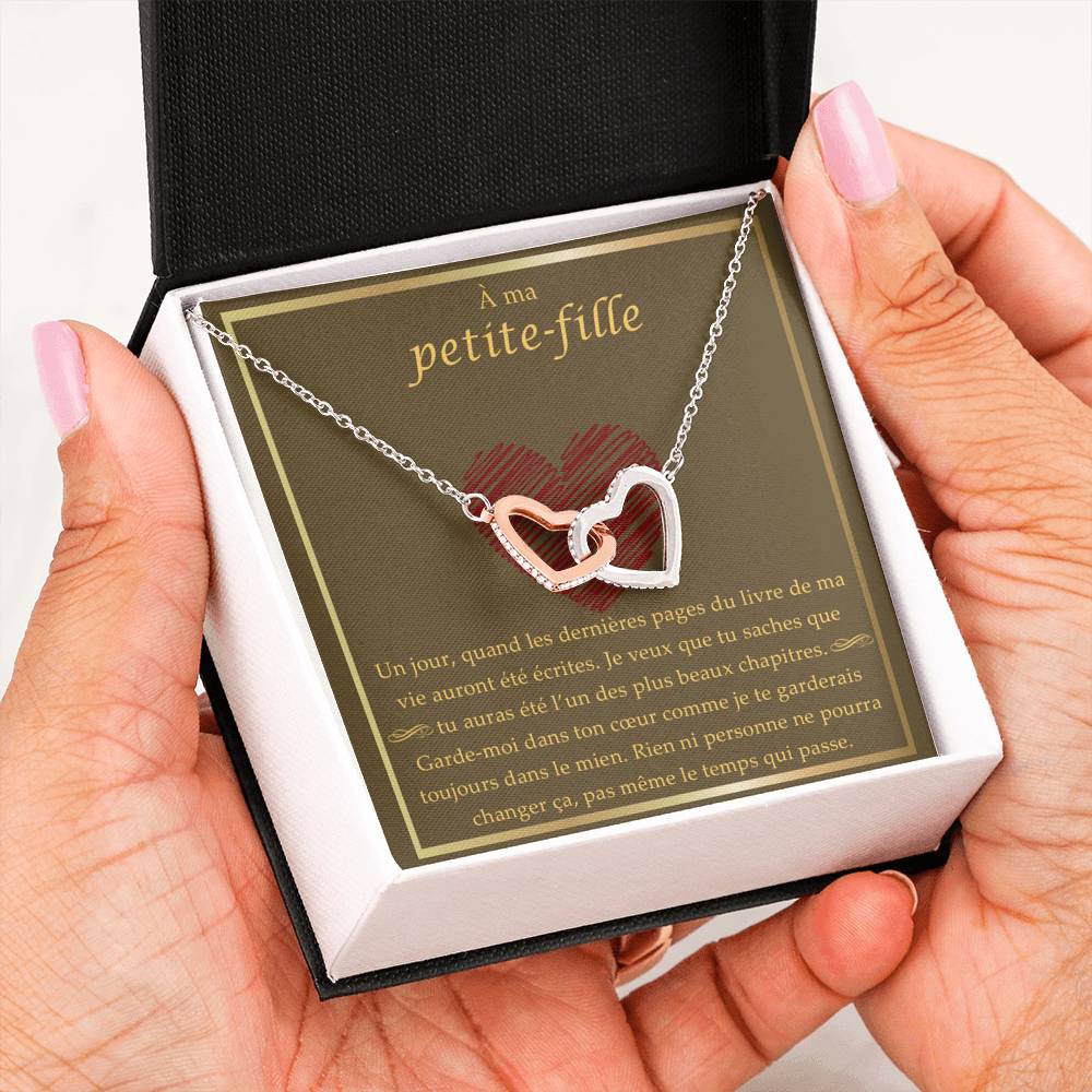 LINKY • Collier Petite-Fille Double Cœur - Lehnaa