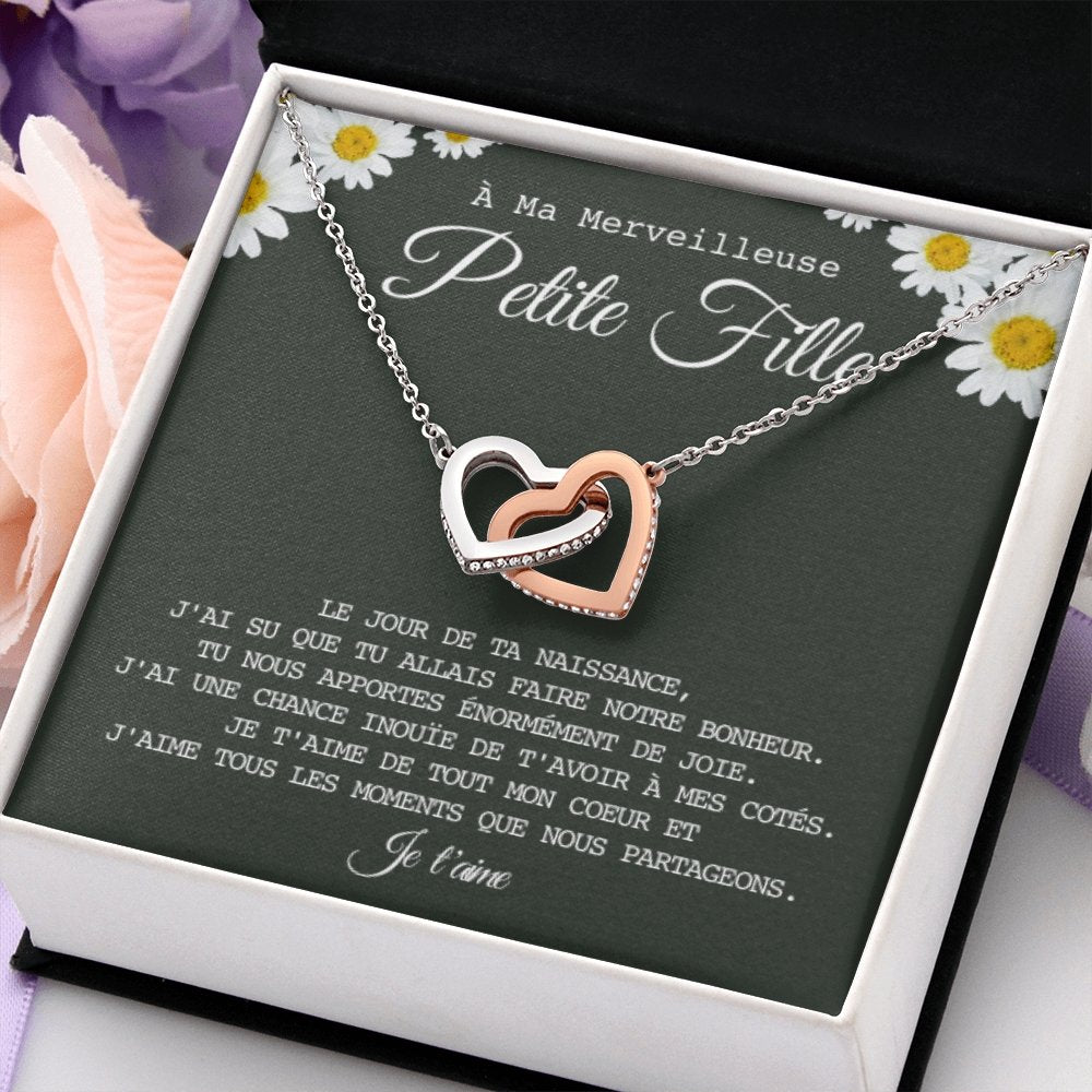 LINKY • Collier Petite-Fille Double Cœur - Lehnaa