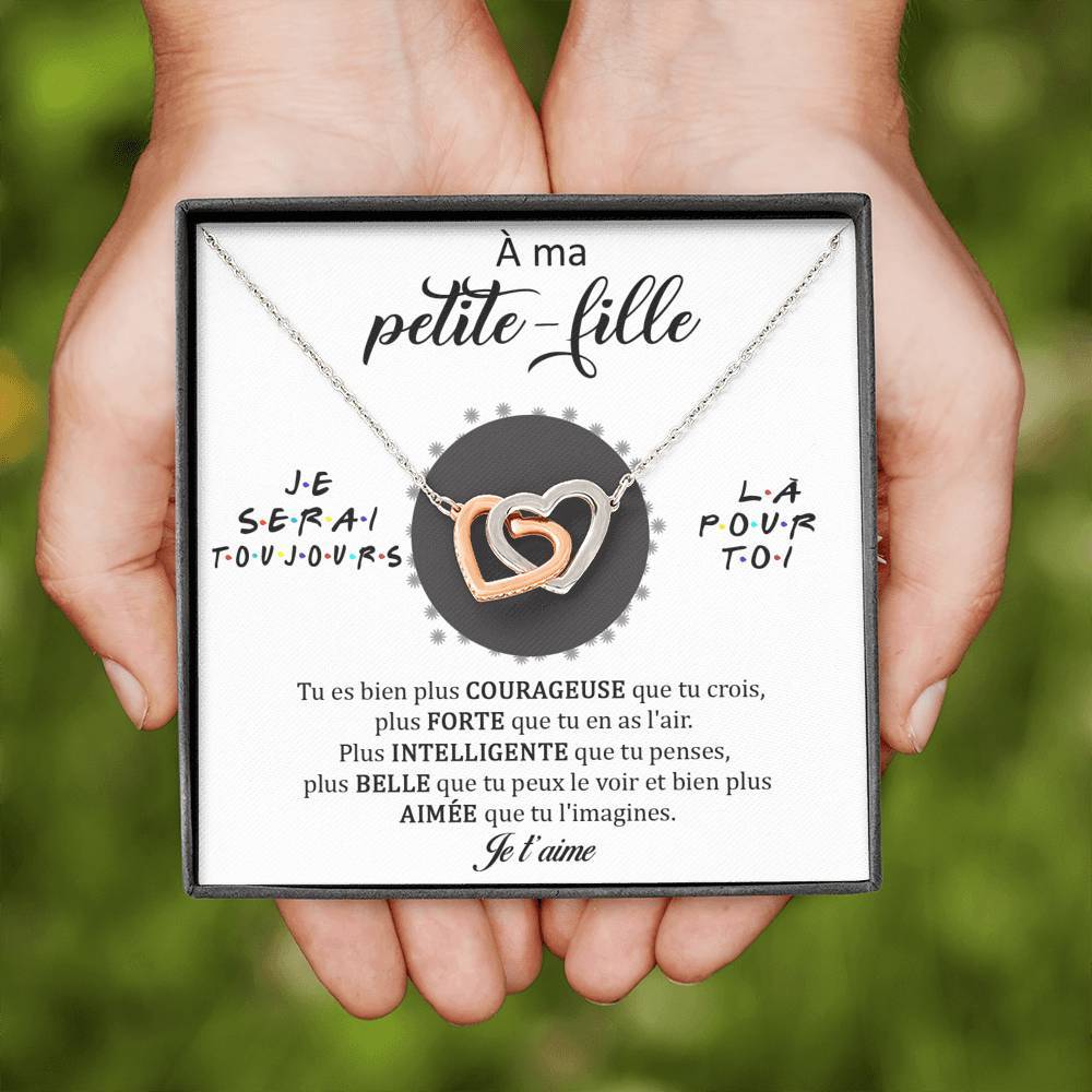 LINKY • Collier Petite-Fille Double Cœur - Lehnaa