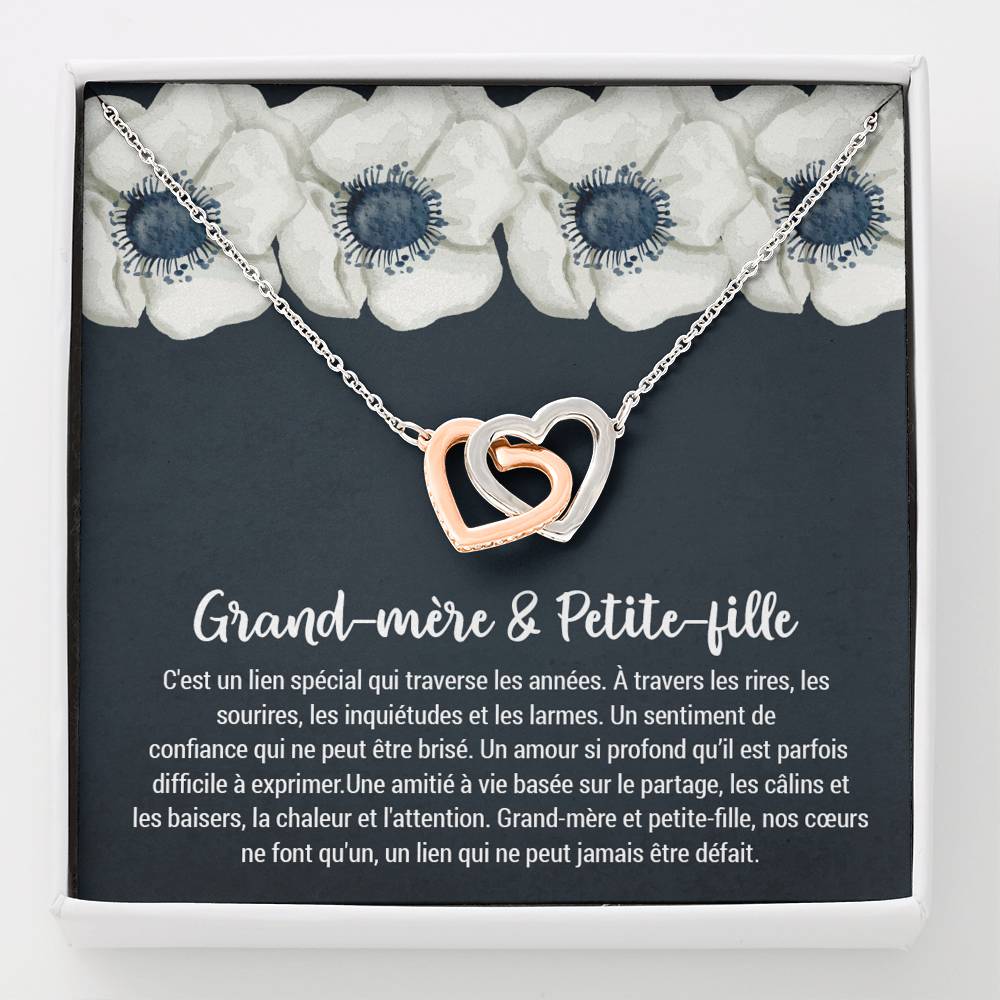 LINKY • Collier Petite Fille Double Cœur - Lehnaa