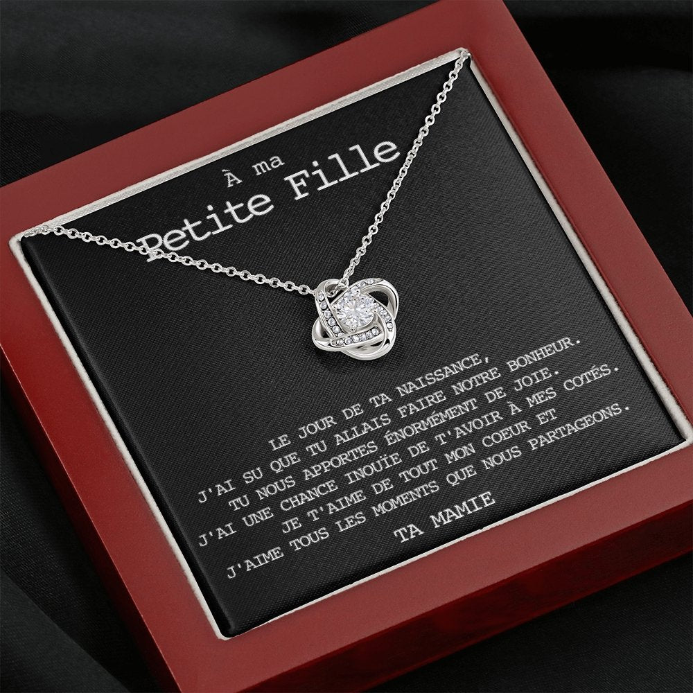 LINKY • Collier Petite-Fille Noeud d'Amour - Lehnaa