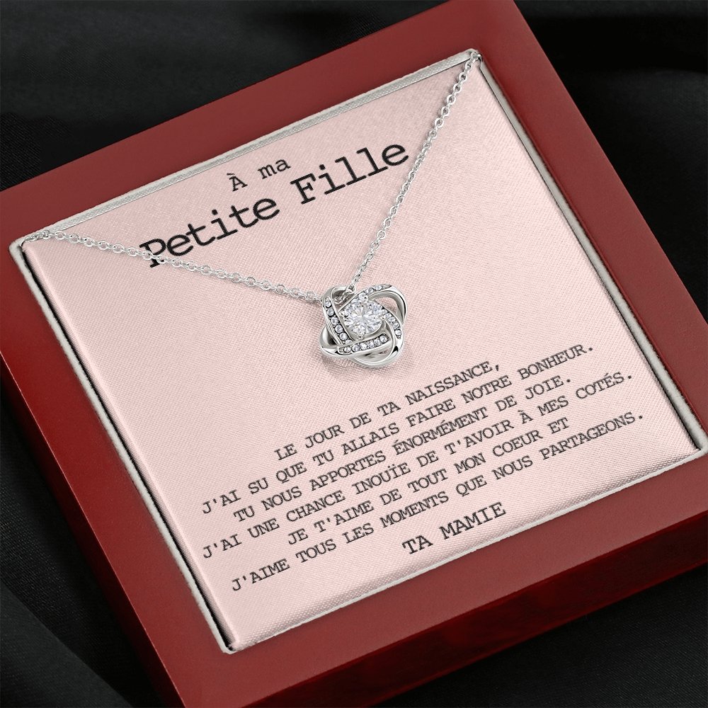 LINKY • Collier Petite-Fille Noeud d'Amour - Lehnaa