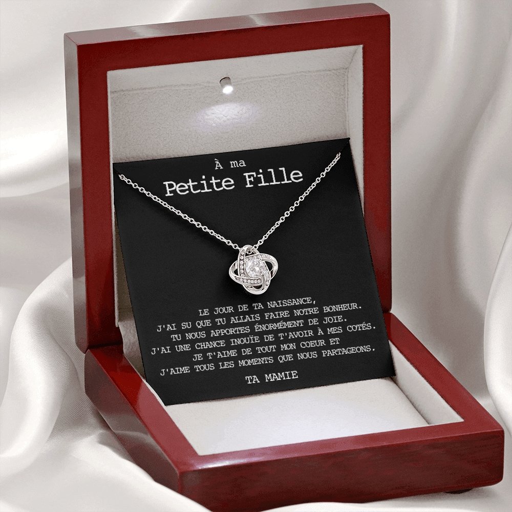 LINKY • Collier Petite-Fille Noeud d'Amour - Lehnaa