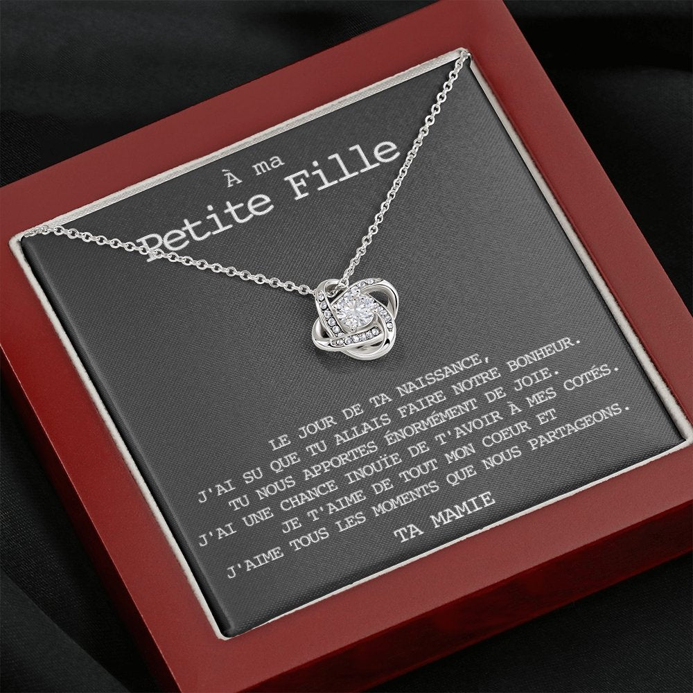 LINKY • Collier Petite-Fille Noeud d'Amour - Lehnaa
