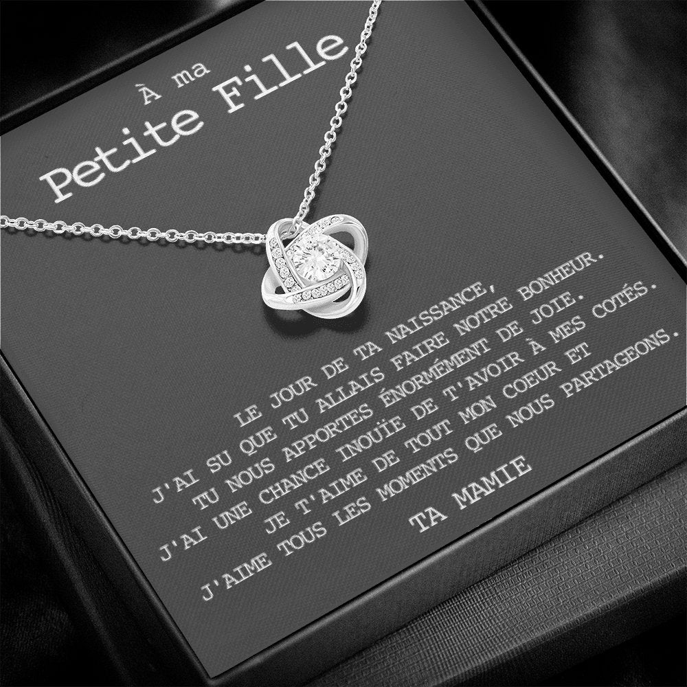 LINKY • Collier Petite-Fille Noeud d'Amour - Lehnaa
