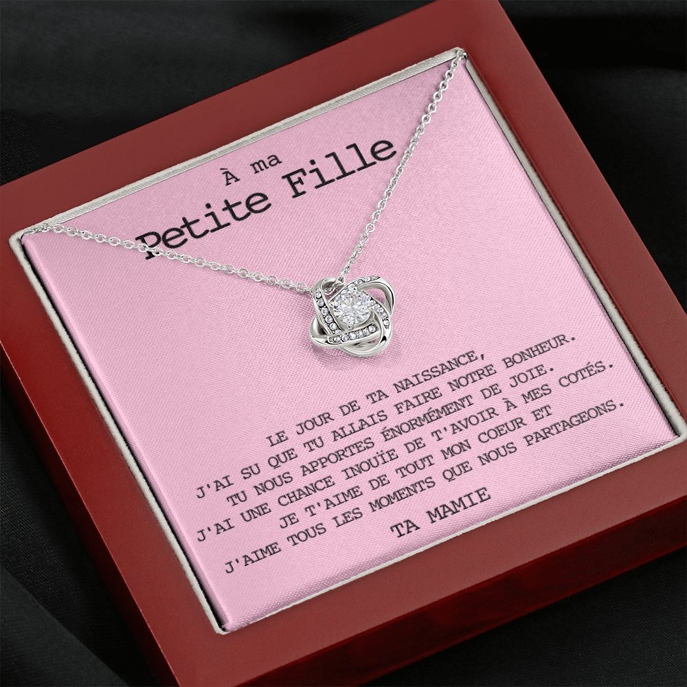 LINKY • Collier Petite-Fille Noeud d'Amour - Lehnaa
