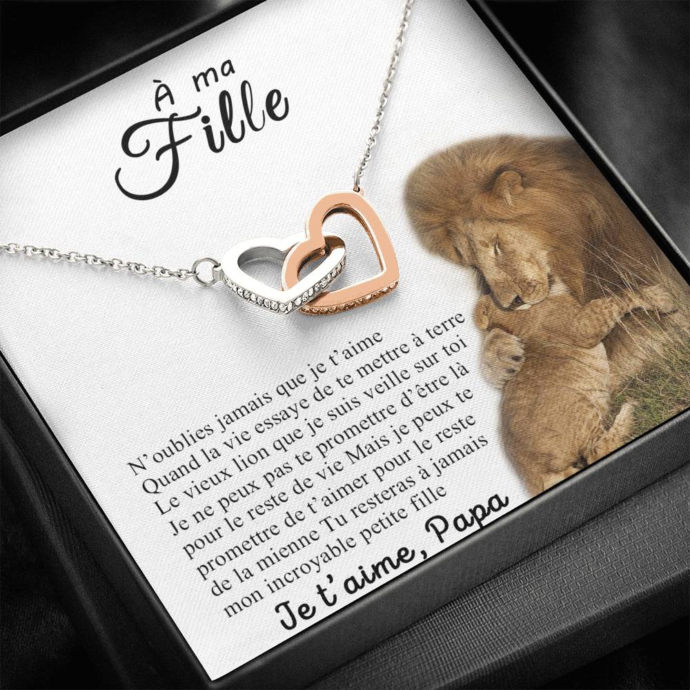 LINKY • Déclaration Pour Ma Fille Version Papa Double Cœur - Lehnaa