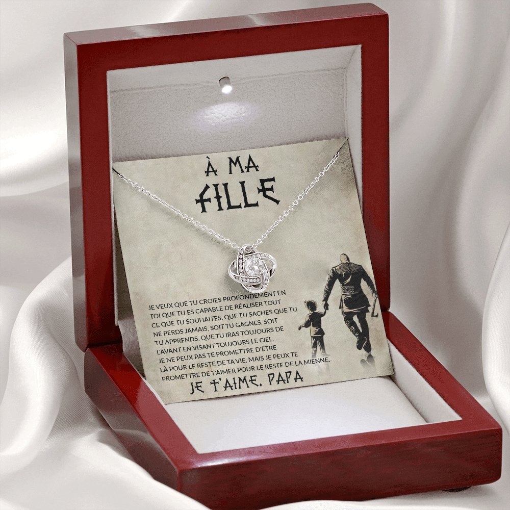 LINKY • Déclaration Pour Ma Fille Version Papa Noeud d'Amour - Lehnaa