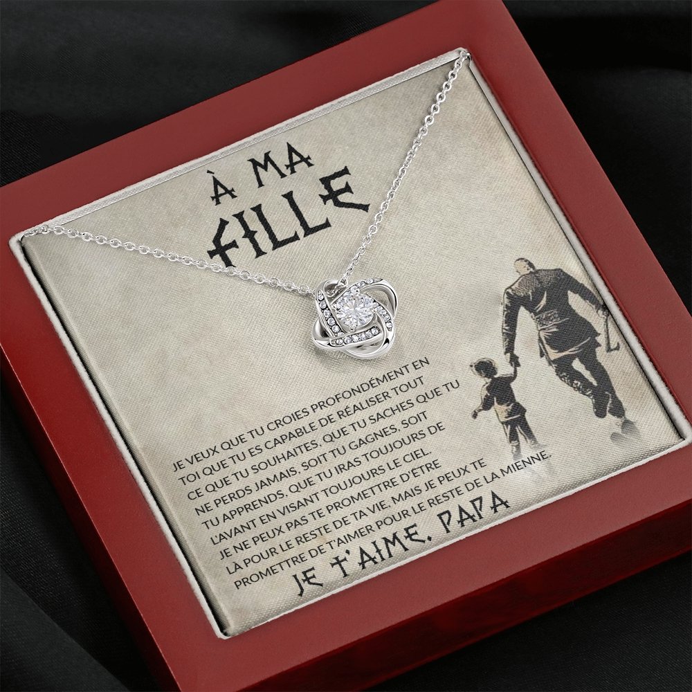 LINKY • Déclaration Pour Ma Fille Version Papa Noeud d'Amour - Lehnaa