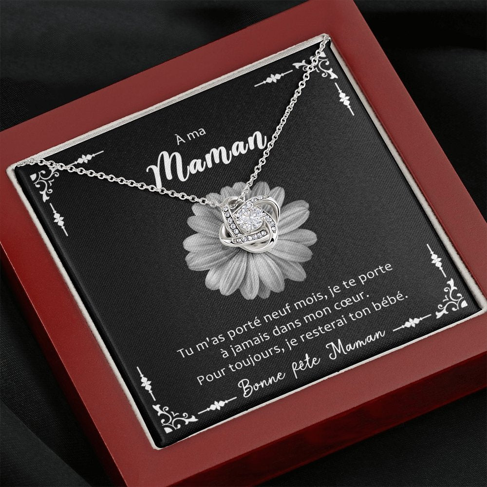 LOVYOUMOM • Collier de la fête des mères Noeud d'Amour - Lehnaa