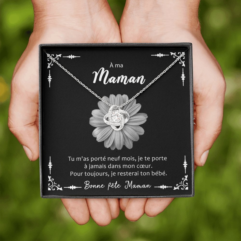 LOVYOUMOM • Collier de la fête des mères Noeud d'Amour - Lehnaa