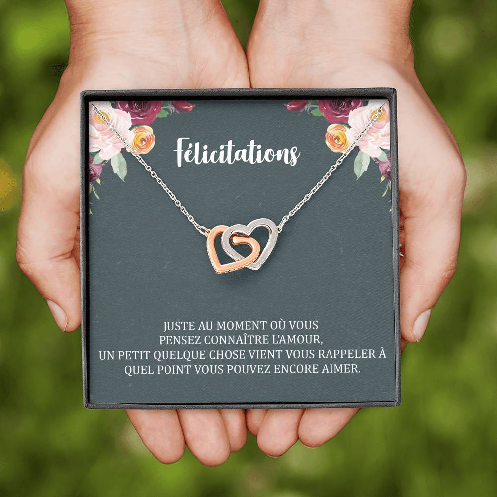 NEWMOM • Collier Future Maman Double Cœur - Lehnaa