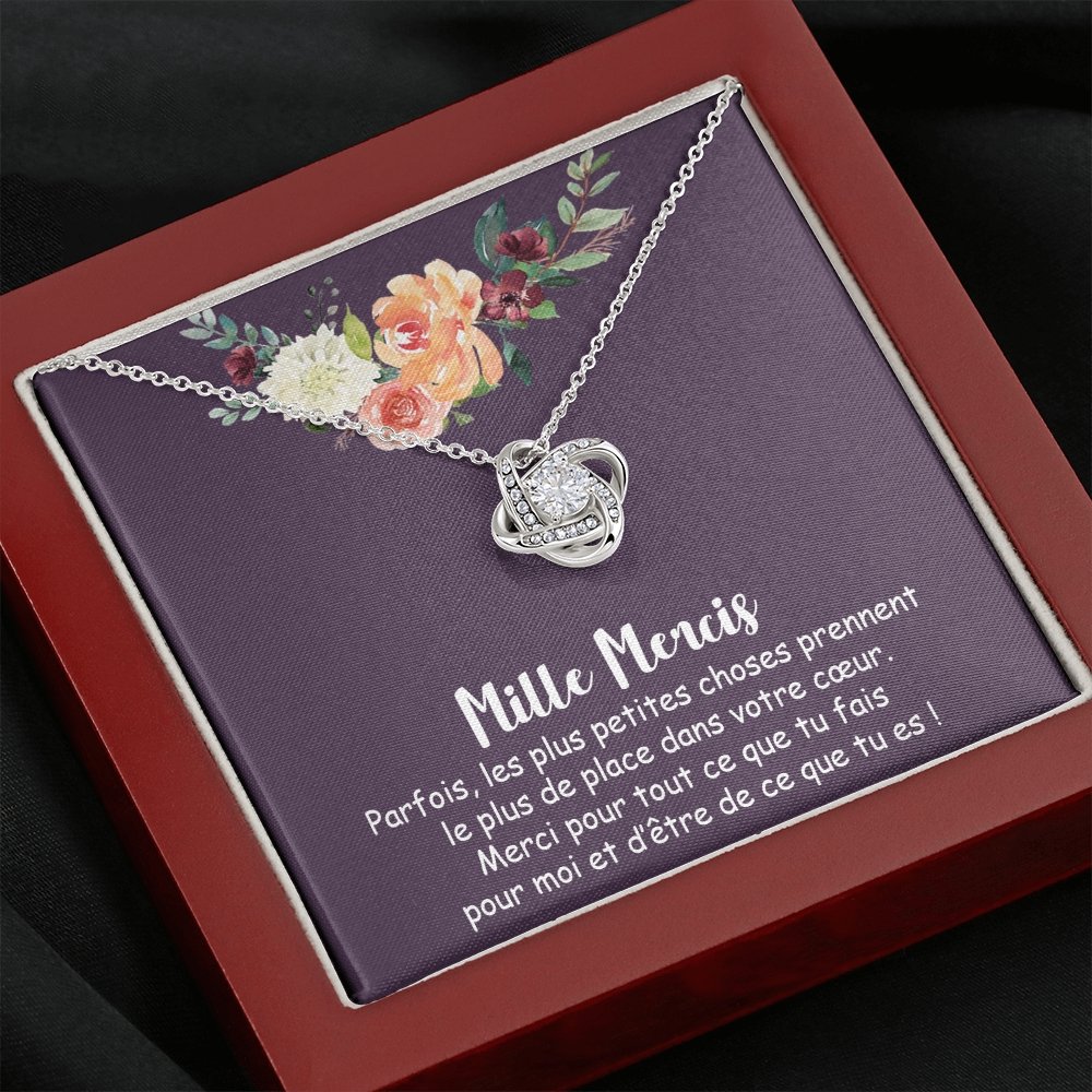 NEWMOM • Collier Future Maman Noeud d'Amour - Lehnaa