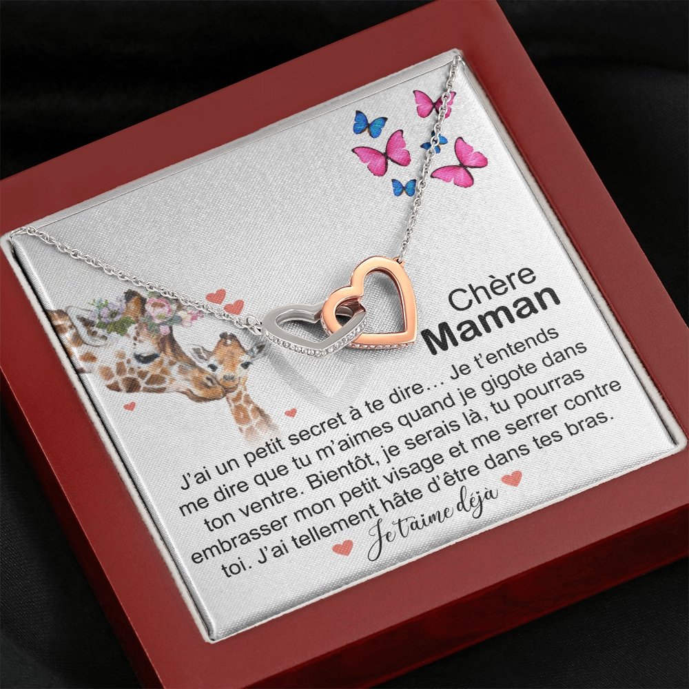 NEWMOM • Collier Grossesse Double Cœur - Lehnaa