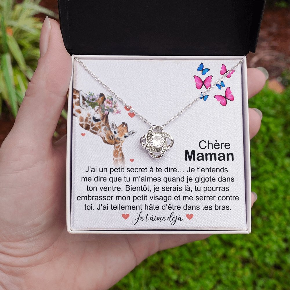 NEWMOM • Collier Grossesse Noeud d'Amour - Lehnaa