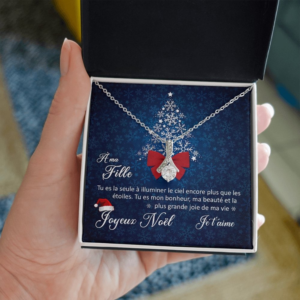 NOELENCHANTÉ • COLLIER JOYEUX NOËL MA FILLE Elixir - Lehnaa