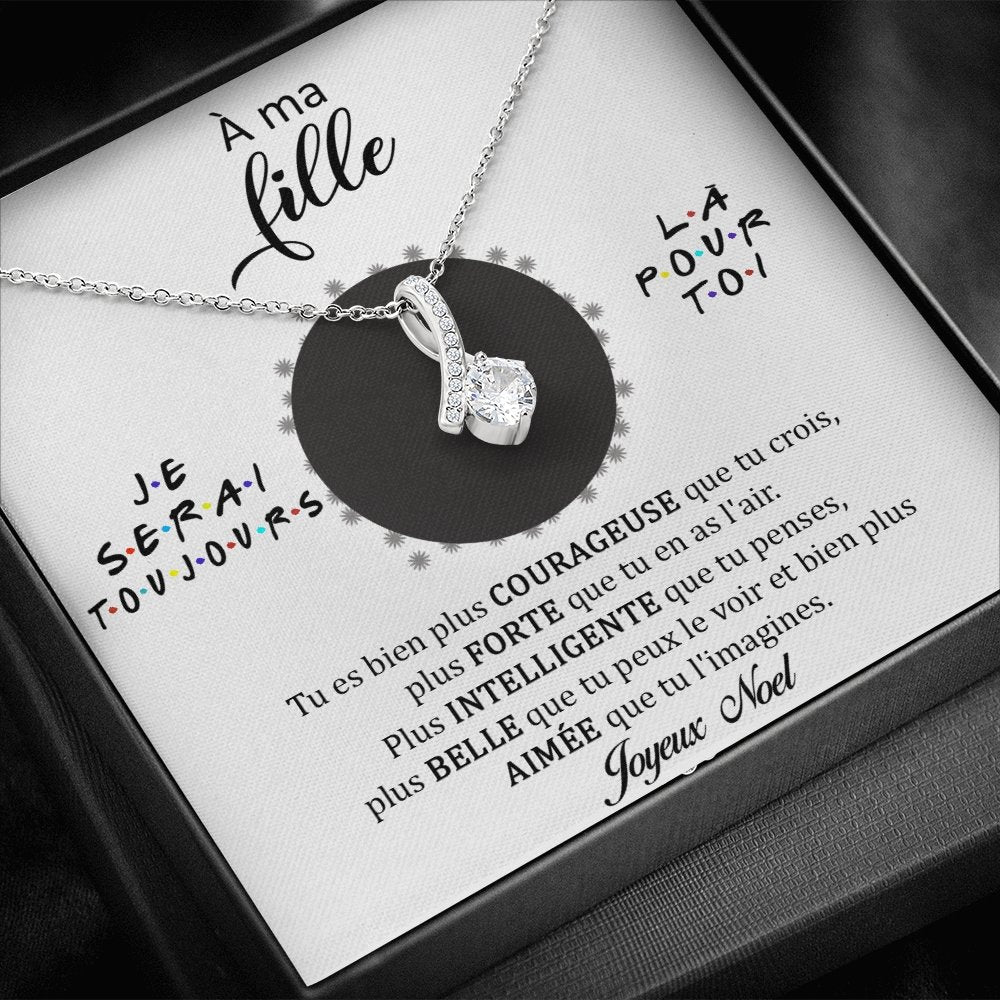 NOELENCHANTÉ • COLLIER JOYEUX NOËL MA FILLE Elixir - Lehnaa