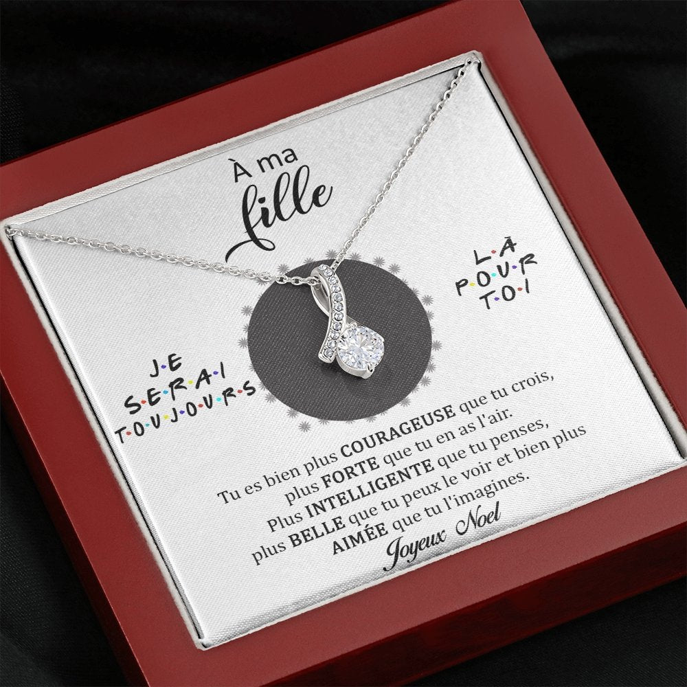 NOELENCHANTÉ • COLLIER JOYEUX NOËL MA FILLE Elixir - Lehnaa