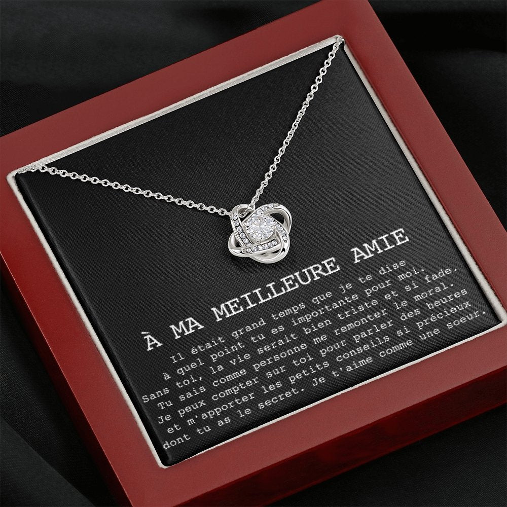 ONELOVE • Collier Meilleures Amies Noeud d'Amour - Lehnaa