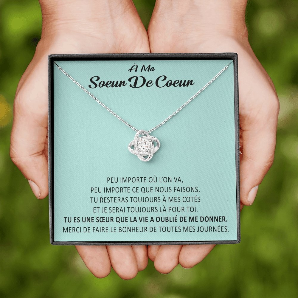 ONELOVE • Collier Meilleures Amies Noeud d'Amour - Lehnaa