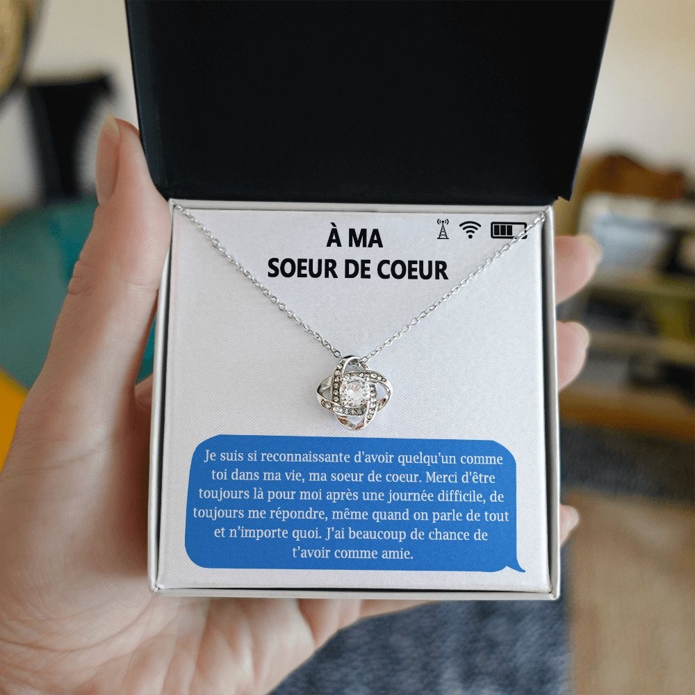 ONELOVE • Collier Meilleures Amies Noeud d'Amour - Lehnaa