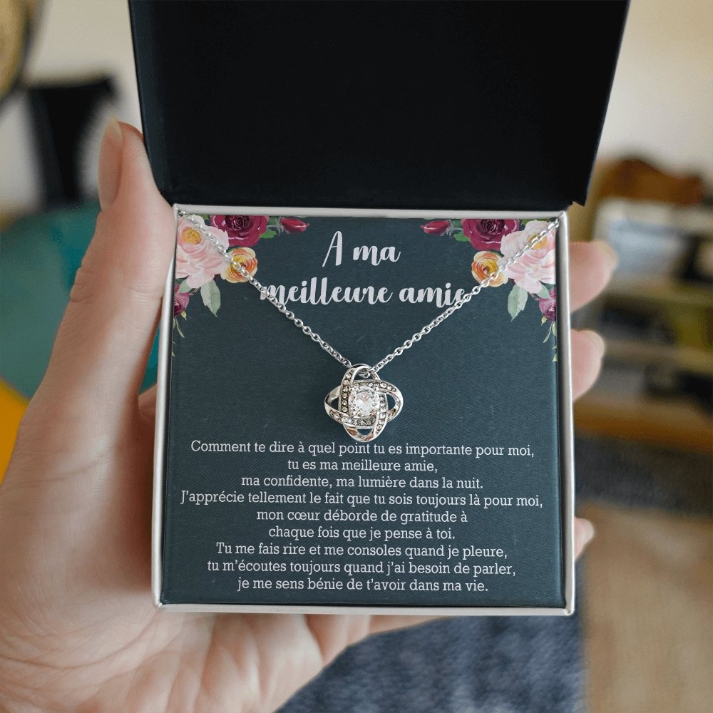 ONELOVE • Collier Meilleures Amies Noeud d'Amour - Lehnaa