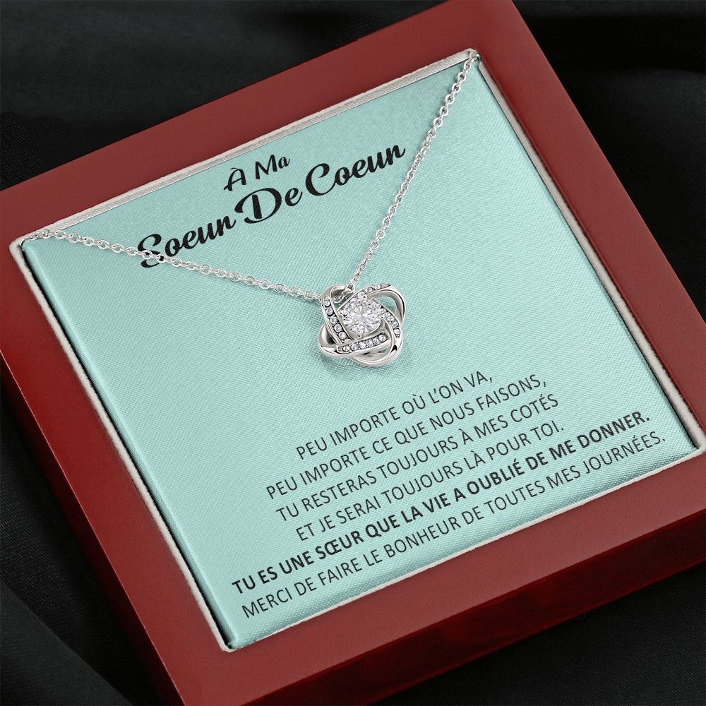 ONELOVE • Collier Meilleures Amies Noeud d'Amour - Lehnaa