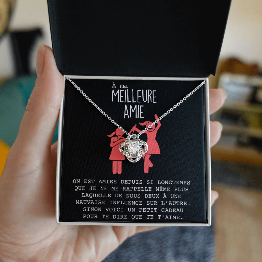 ONELOVE • Collier Meilleures Amies Noeud d'Amour - Lehnaa